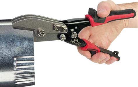 hand sheet metal cutter|hand held sheet metal crimpers.